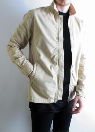 Куртка/овершот topman -zip overshirt in sand