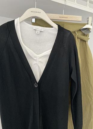 Чорний кардиган zara 2