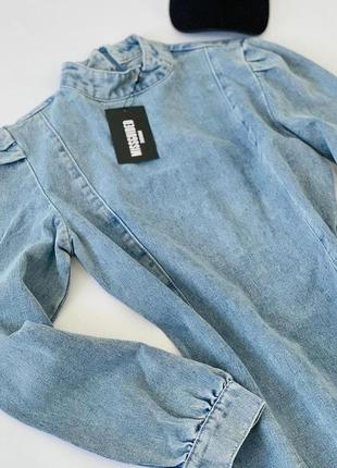 Стильна джинсова сукня missguided2 фото