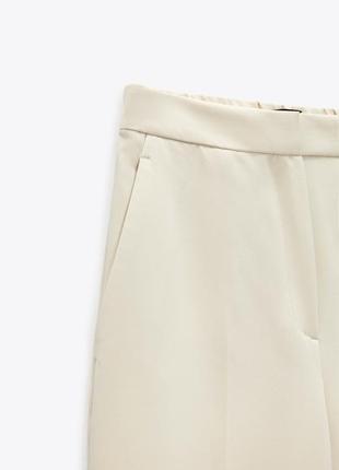 Укорочённые брюки-кюлоты zara, размер l4 фото