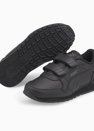 Дитячі кросівки puma st runner v3 leather, 100% оригінал