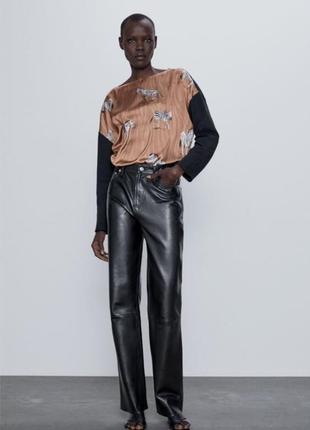 Стильна кофта zara oversize, розмір s2 фото