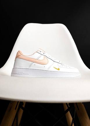 Кроссовки nike air force 1 mini swoosh pink3 фото