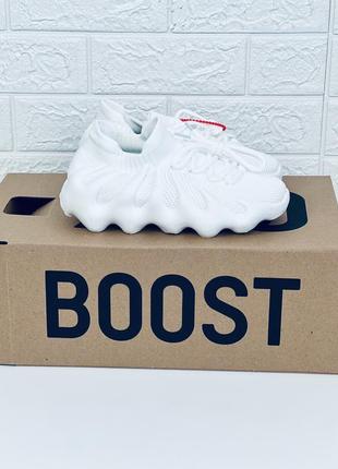 Кроссовки женские мужские adidas yeezy boost 450 white кроссовки адидас изи буст 4504 фото