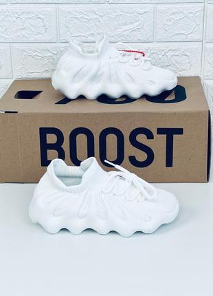 Кроссовки женские мужские adidas yeezy boost 450 white кроссовки адидас изи буст 4506 фото