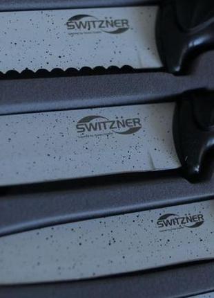 Набор  подарочный ножей керамика switzner 6 шт.  коробка новые6 фото