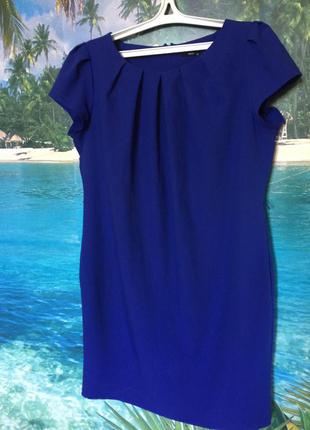 Сукня ділова королівського синього кольору