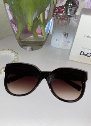 Окуляри жіночі коричневі, сонцезахисні окуляри1 фото