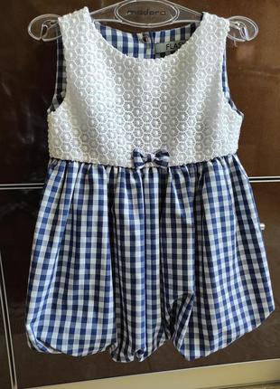 Ошатне дитяче плаття р. 74-86