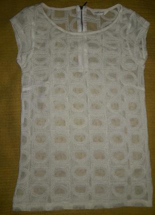 Блузочка сіточка вишивка париж р. xs