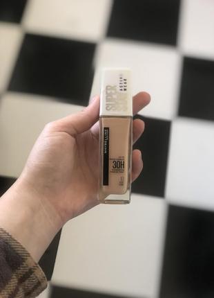 Тональный крем maybelline new york super stay