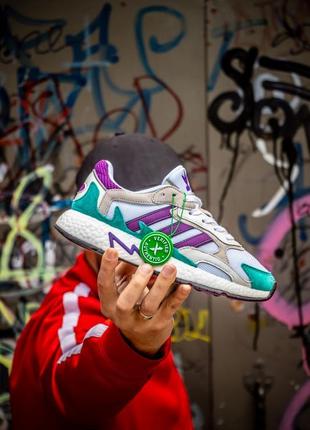 Кроссовки/кросівки adidas tresc run white violet