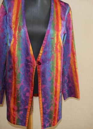 Летний пиджак  almia швеция размер   xxl3 фото