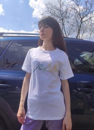 Жіноча футболка патріотична7 фото