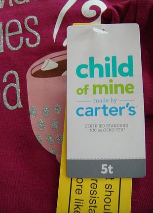 Піжама на дівчинку carters 4-5 років 4