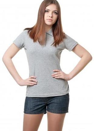 Футболка женская поло - мікролакоста - 15 різних кольорів