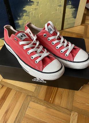 Красные кеды converse 24 см1 фото