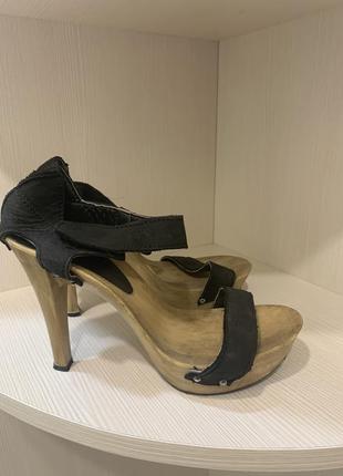 Босоніжки шкіра, сабо ,