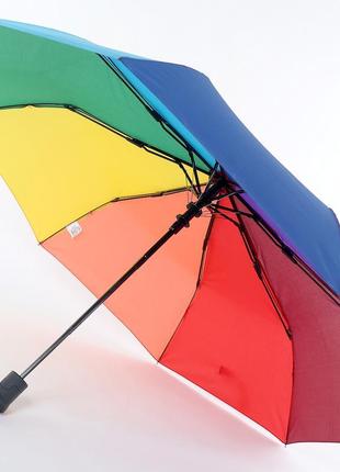 Зонт женский полуавтомат радуга3 фото