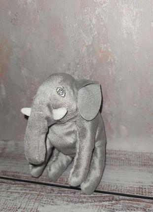 Слон, м'яка іграшка1 фото