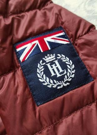 Натуальный пуховик henri lloyd 90% пух чоловічий мікропуховик3 фото