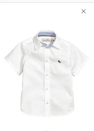 Рубашка h&m для мальчика на 6-7 лет.