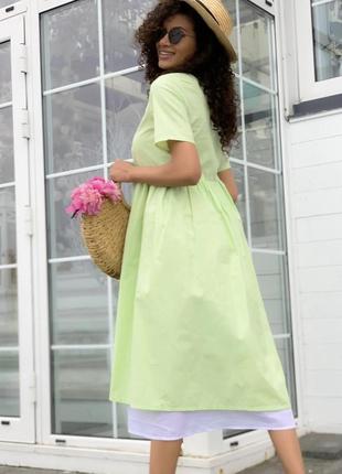 Воздушное платье