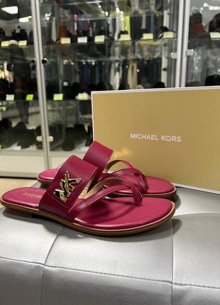 Michael kors сандалі босоніжки шльопанці оригінал шкіра