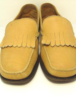 Жіночі шкіряні туфлі мокасини kroll р. 38,5-394 фото
