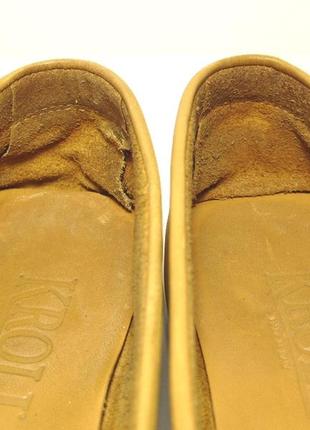 Жіночі шкіряні туфлі мокасини kroll р. 38,5-397 фото