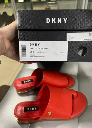 Босоніжки шльопанці сандалі dkny оригінал6 фото