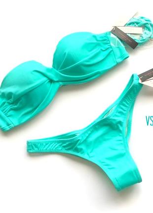 Купальник victoria's secret оригінал бандо push up 34a 75a 38c 85c вікторія сікрет vs вікторія сікрет