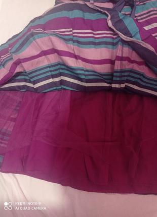 Хлопковое длинное красивое нарядное пышное платье monsoon5 фото