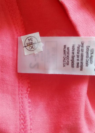 Трикотажна футболка бавовняна принт горох бренду george uk 1,5 eur 24 фото