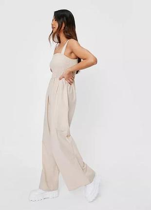 Комбинезон nasty gal песочный м (agg03880-165-20)