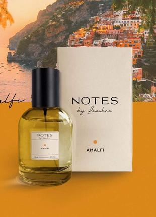 Парфуми унісекс notes amalfi lambre/духи унисекс ламбре amalfi