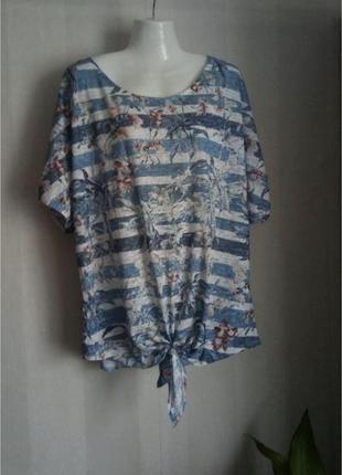 Легкая футболка батал