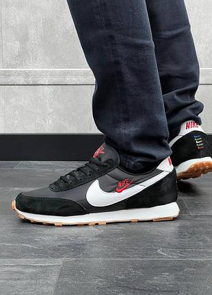 Чорні кросівки найк, nike black tailwind, мужские чёрные кроссовки найк