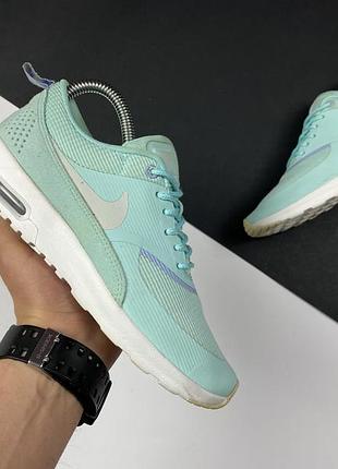 Кроссовки nike air max thea original бирюзовые сетка красивые