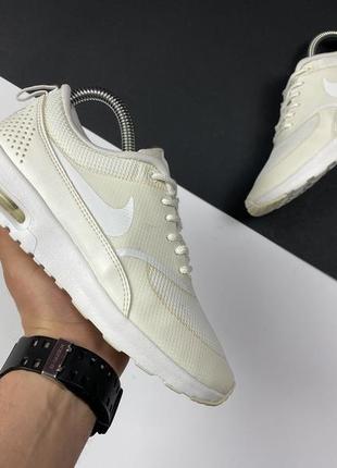 Кроссовки nike air max thea original белые сетка красивые2 фото