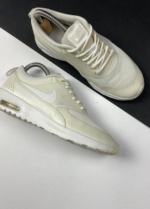 Кросівки nike air max thea original білі сітка красиві