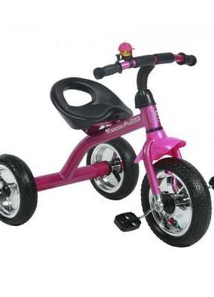 Дитячий велосипед bertoni/lorelli a28 pink/black