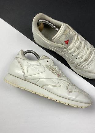 Кросівки reebok classic original білі шкіряні