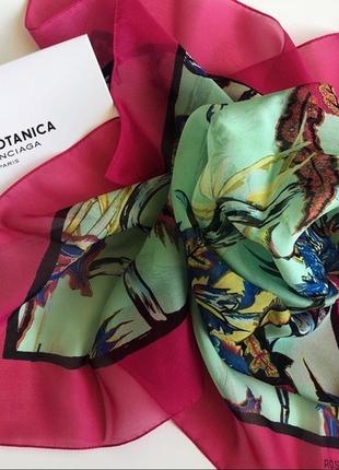 Balenciaga шелковый шарф оригинал