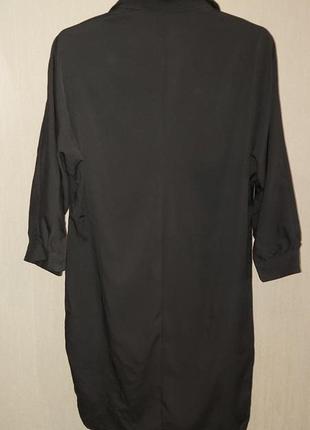 Стильное платье-рубашка выполнено из тонкой ткани софт3 фото