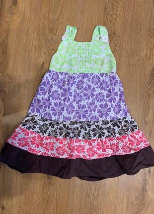 Плаття-сарафан для дівчинки на 6 років у відмінному сосстоянии sonoma