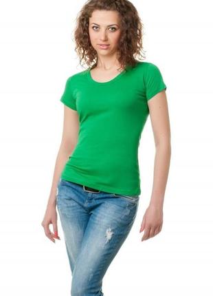 Футболка жіноча з круглим вирізом - є 15 різних кольорів