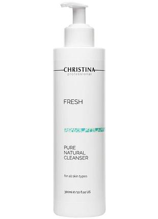 Натуральный очиститель для всех типов кожи christina fresh pure & natural cleanser1 фото