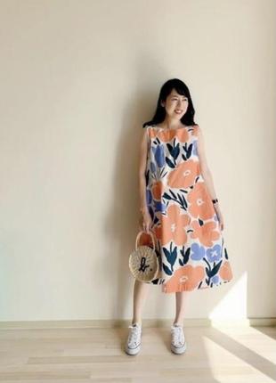 Uniqlo платье marimekko xs 3