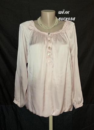 Шелковая блуза италия